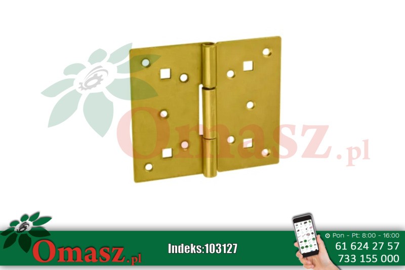 Zawias budowlany 135*120*2,5