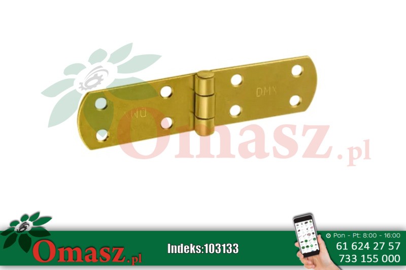 Zawias francuski 140*35*2,5