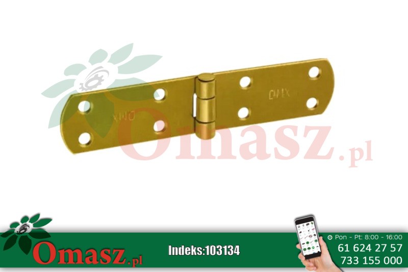 Zawias francuski 160*35*2,5