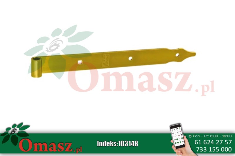 Zawias pasowy 300x30