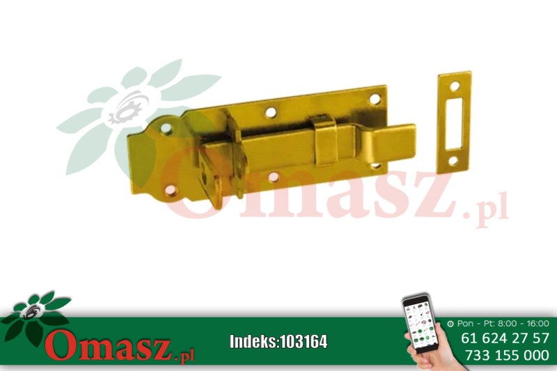 Zasuwa z ryglem 140x55x5