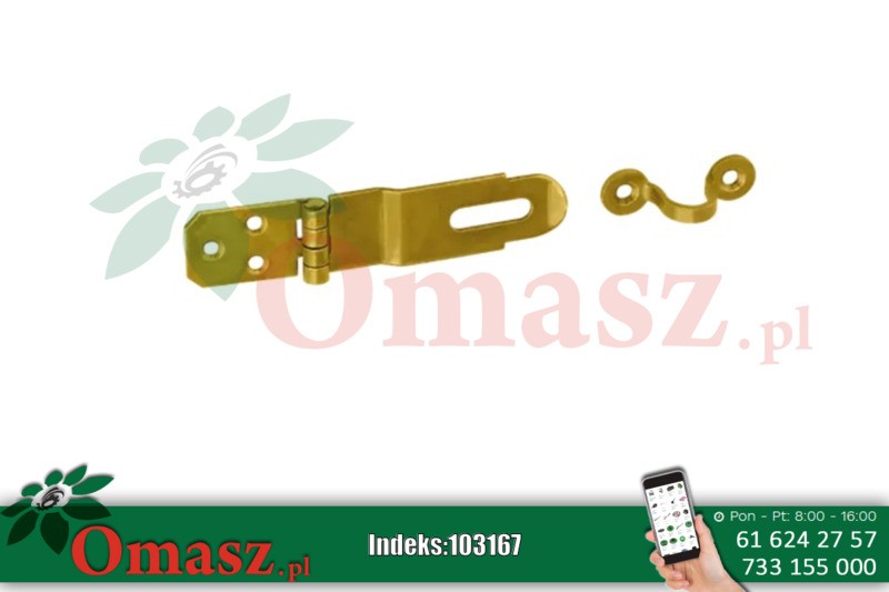 Zawias z zamknięciem prosty ZZP 50
