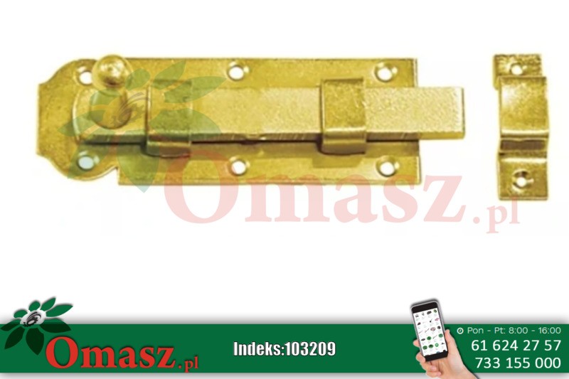 Zasuwa z ryglem 80x30x3
