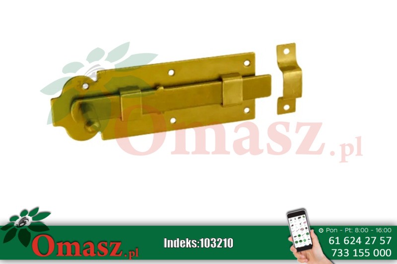 Zasuwa z ryglem 180x65x5
