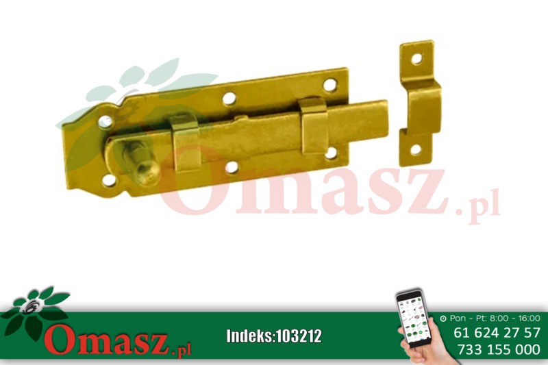 Zasuwa z ryglem 120x45x5 W120