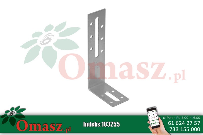 Złącze bud.kąt.120* 55* 30 - z regulacją