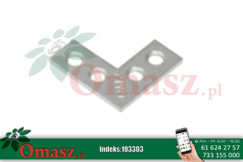 Złącze bud.kąt. 25* 25* 10*1,5 4szt
