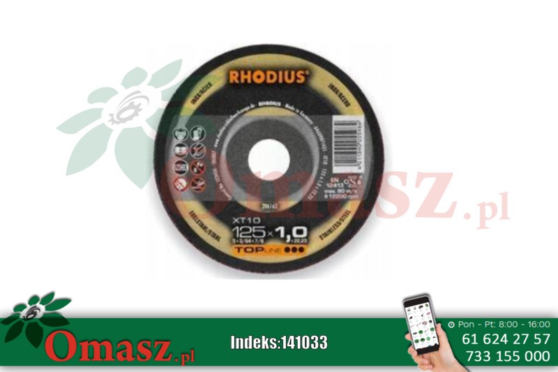 T.c.stal Rhodius 230*1,9*22/P
