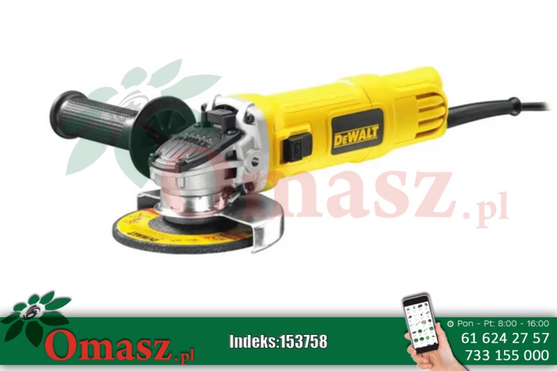 Szlifier.kąt.125 900W DeWALT