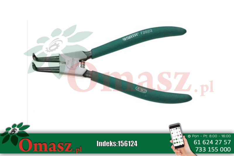 Szczypce 225mm zew. wygięte 9' Grosley