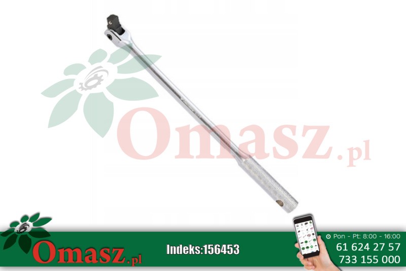 Pokrętło 1/2' 450mm łamane