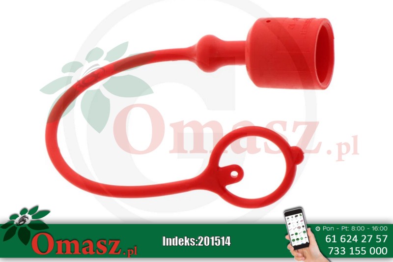 Osłona Euro wtyczki czerwona Faster TF12 Osłona Euro wtyczki czerwona Faster TF12