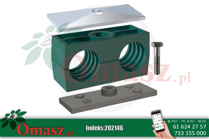 Obejma przew.hydr. 12*2 Stauff Obejma przew.hydr. 12*2 Stauff