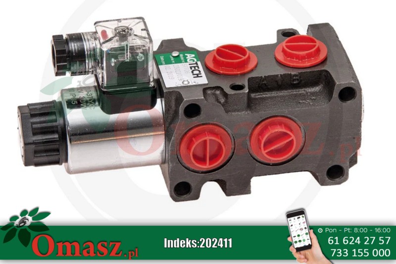 Rozdzielacz 1-sekcja sterow.elektr.50L