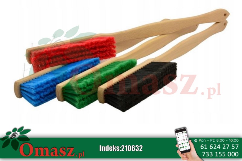 Szczotka zmiotka stylon długa rąc