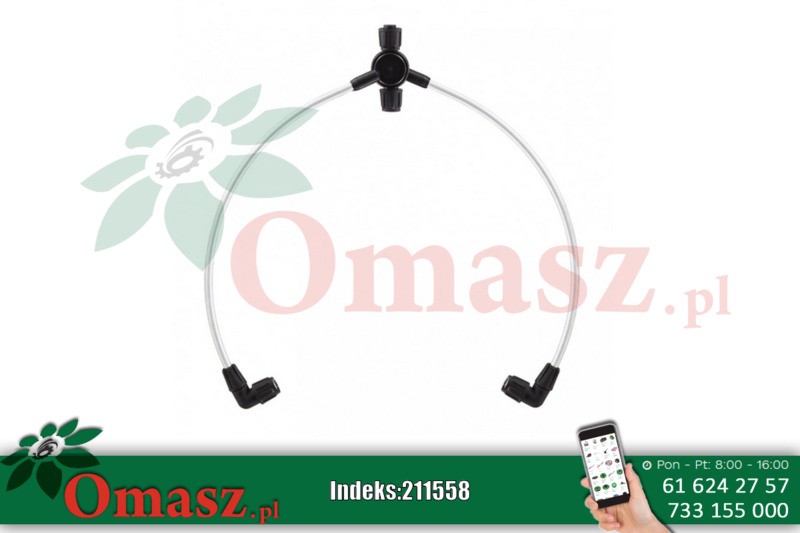 Przyłącze 3-dyszowe do upraw rzędowych