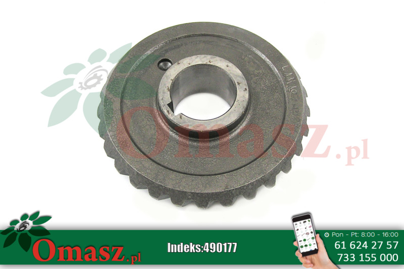 Koło zębate Z-29 otwór42mm, wpust 10mm, skośny ząb Sipma 0829-405-447