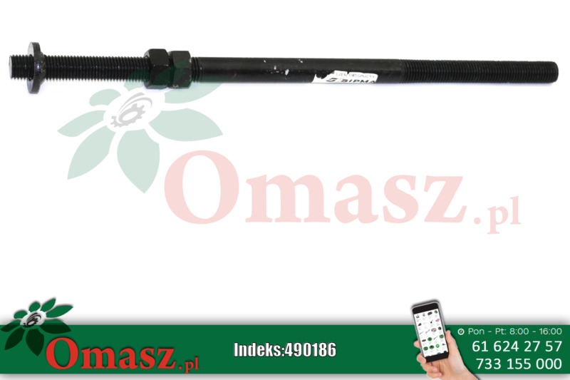 Prowadnik spawany zespołu zwijającego Sipma 5270076703