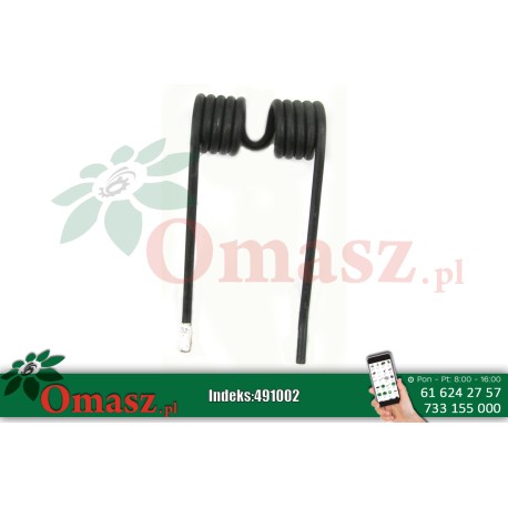 Palec sprężysty podbieracza prasy Warfama H17 5543/03-010/090