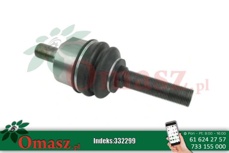 Przegub osiowy M18x1,5-M18x1,5
