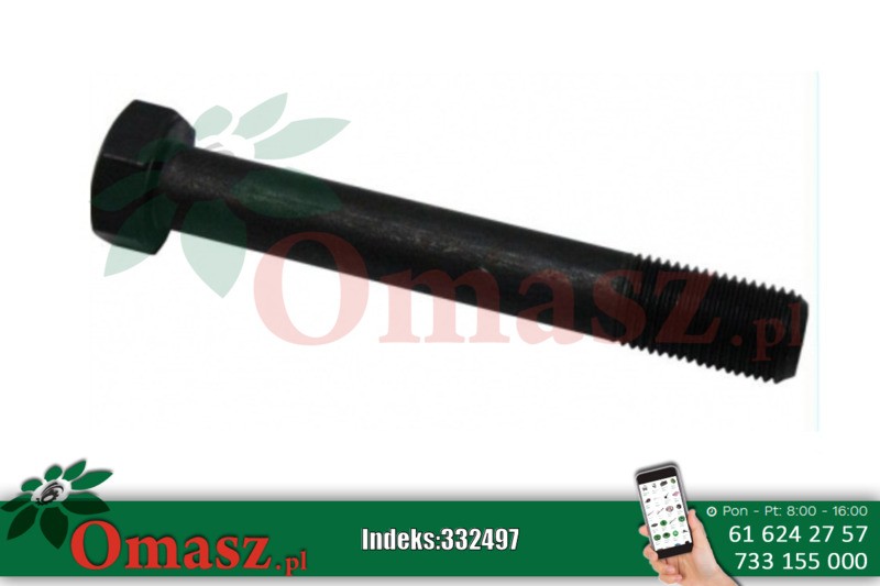 Śruba calowa 1/2'UNF087 M12,7*87 drobnozwojna -głowicy