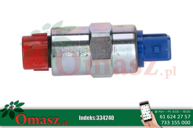 Cewka gaszenia silnika JCB koparko-ładowarki