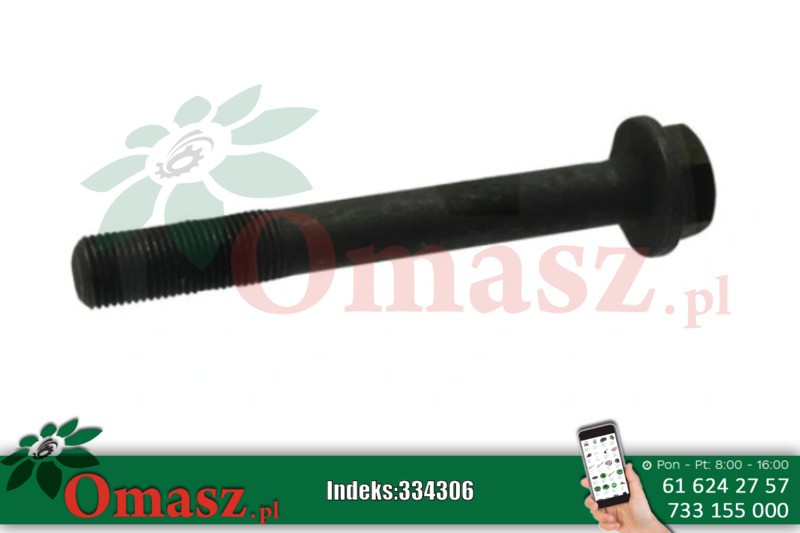 Śruba calowa 1/2'UNF0102 M12,7*102 drobnozwojna -głowicy