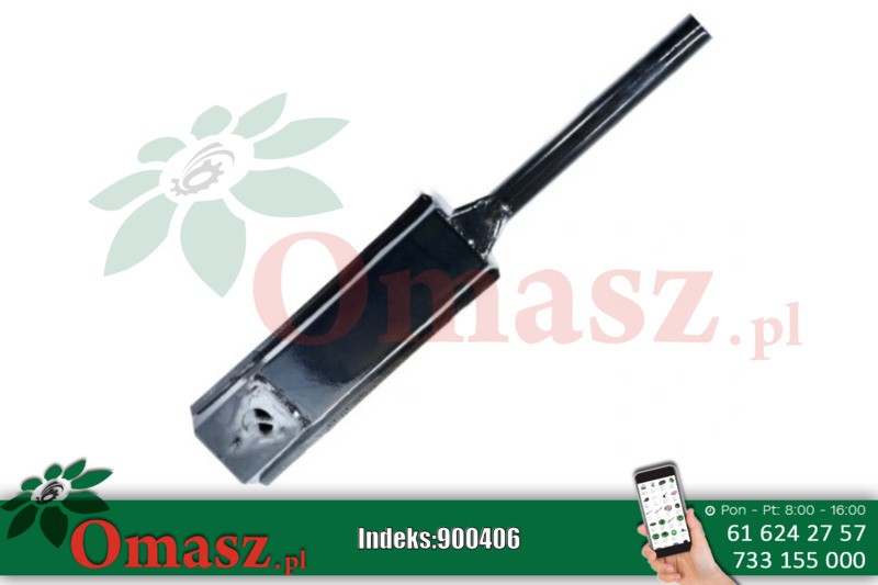 Tłumik boczny emaliow.krótki