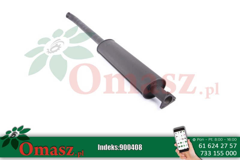 Tłumik ZETOR podstawa 3 emaliow.dłu