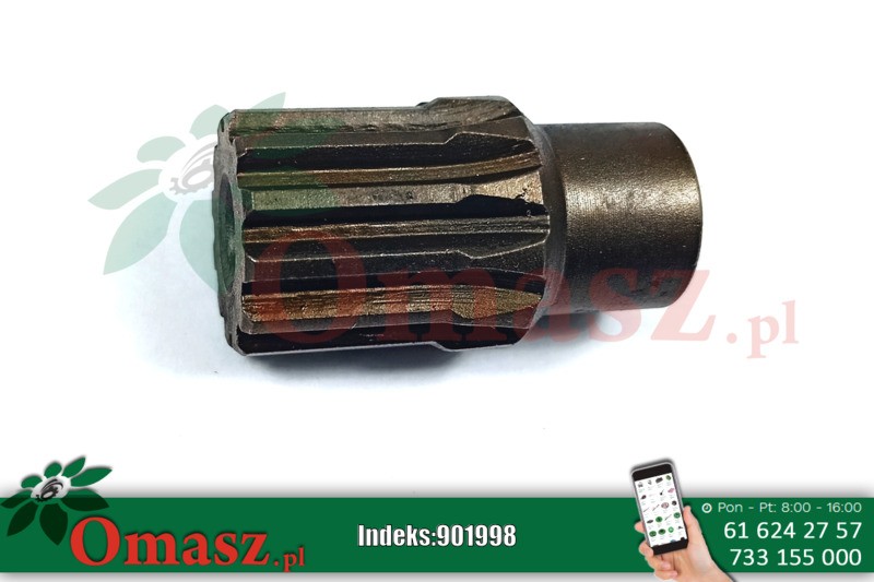 Wałek wielowypustowy do orbitrola