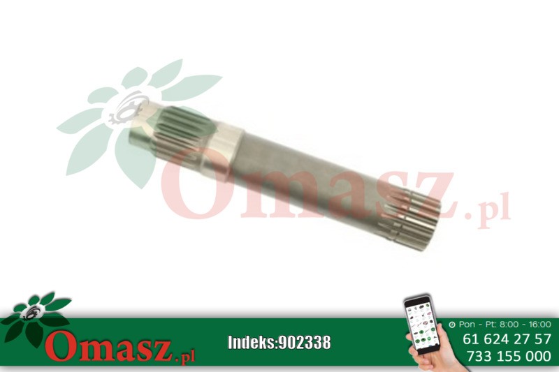 Wałek sprzęgłowy 18 frezów KOR