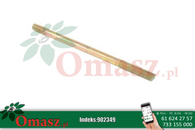 Śruba dwustronna cięgna p.w. M6*100