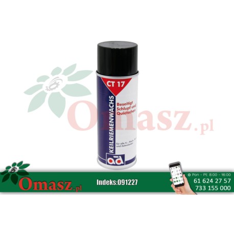 Spray antypoślizgowy do pasów klinowych CT17