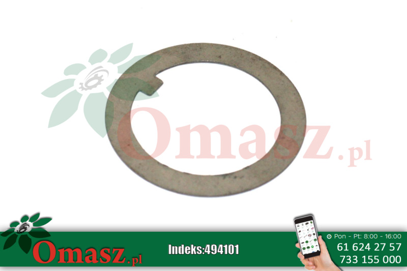 Podkładka M48x1,5 wałka atakującego przekładni głównej Sipma Z-224/1 5223/88-009/0