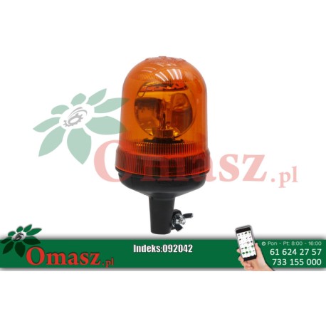 Pilot migający 12V sztywny, kogut - lampa ostrzegawcza 207RLA94/12