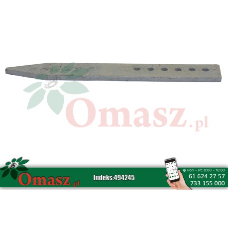 Palec krótki nagarniacza słomy prasy kostkującej Sipma 5223/00-025
