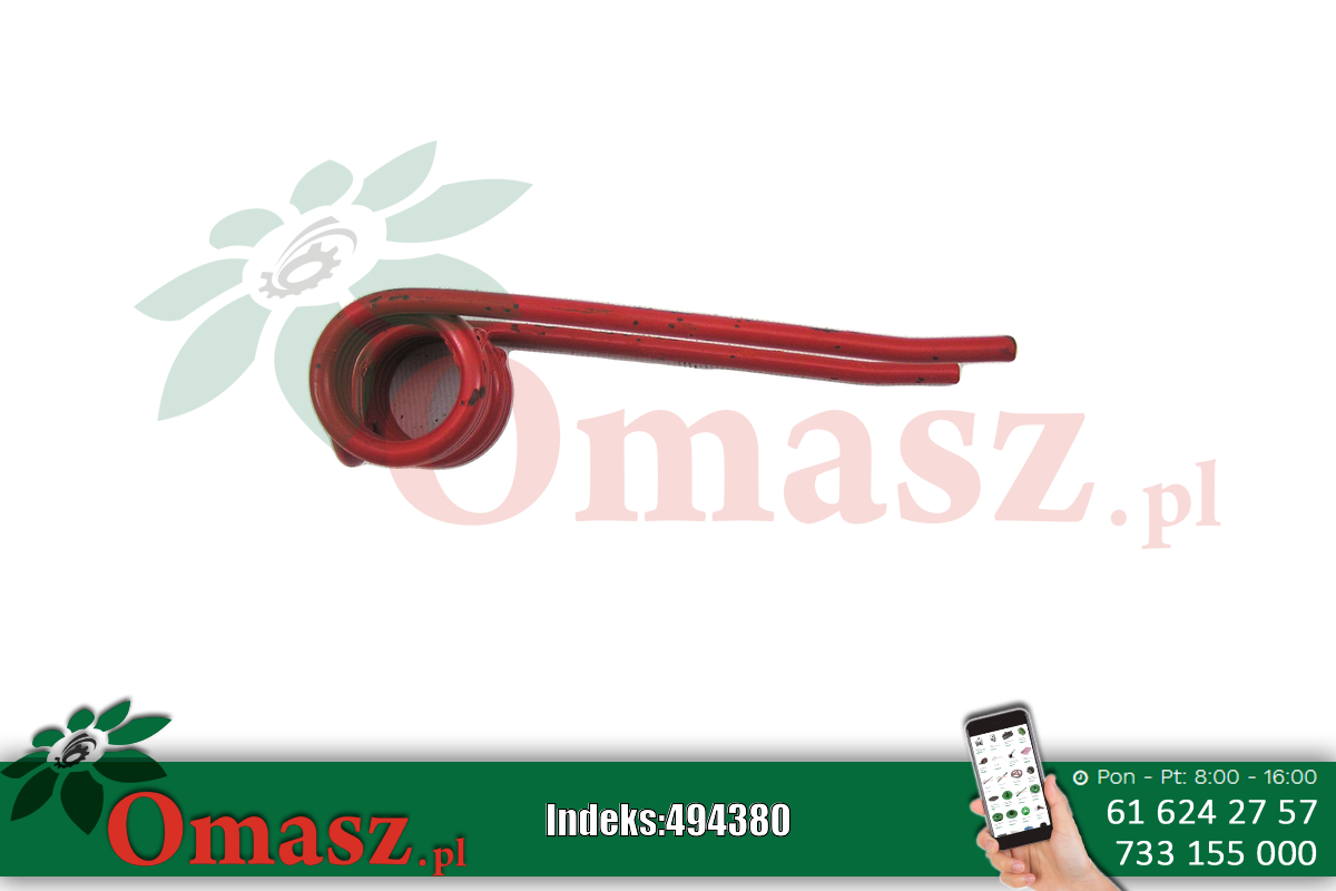 Palec sprężysty podbieracza Hagedorn, Kemper 5259160110520
