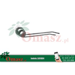 Palec spręzysty podbieracza prasy Claas S-44