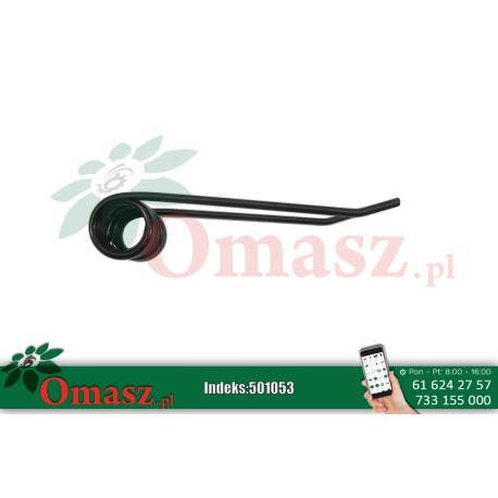 Palec sprężysty podbieracza prasy Claas 78058 8072971