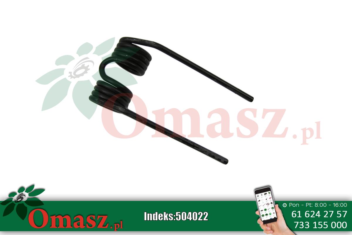 Palec sprężysty podbieracza Krone 125