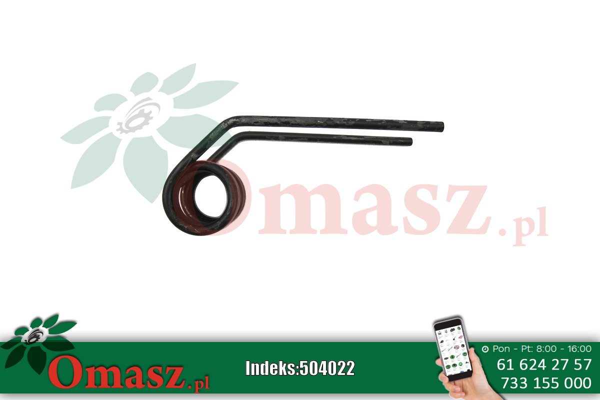 Palec sprężysty podbieracza Krone 125