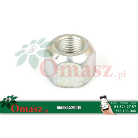 Nakrętka koła przyczepy M20*1,5 stożek