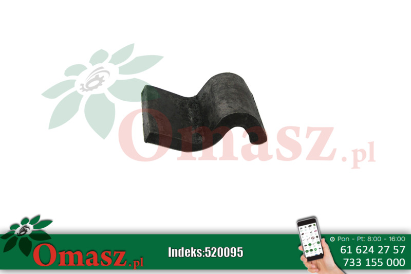 Zaczep spinacza burty do przyspawania
