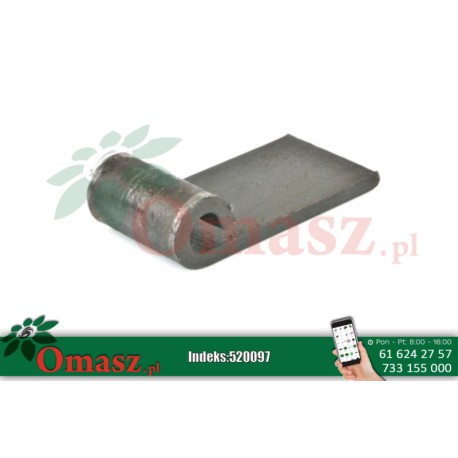 Ucho zawiasu przyczepy 7025150004