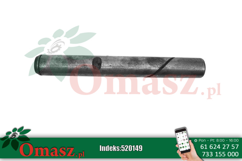 Sworzeń resoru *25 20cm przyczepa ciagnikowa