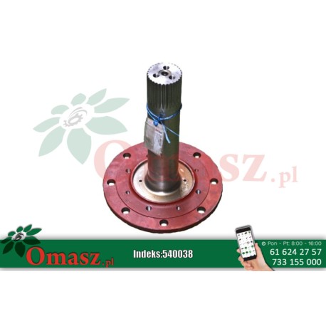 Wał koła tylnego mostu Zetor 10161002