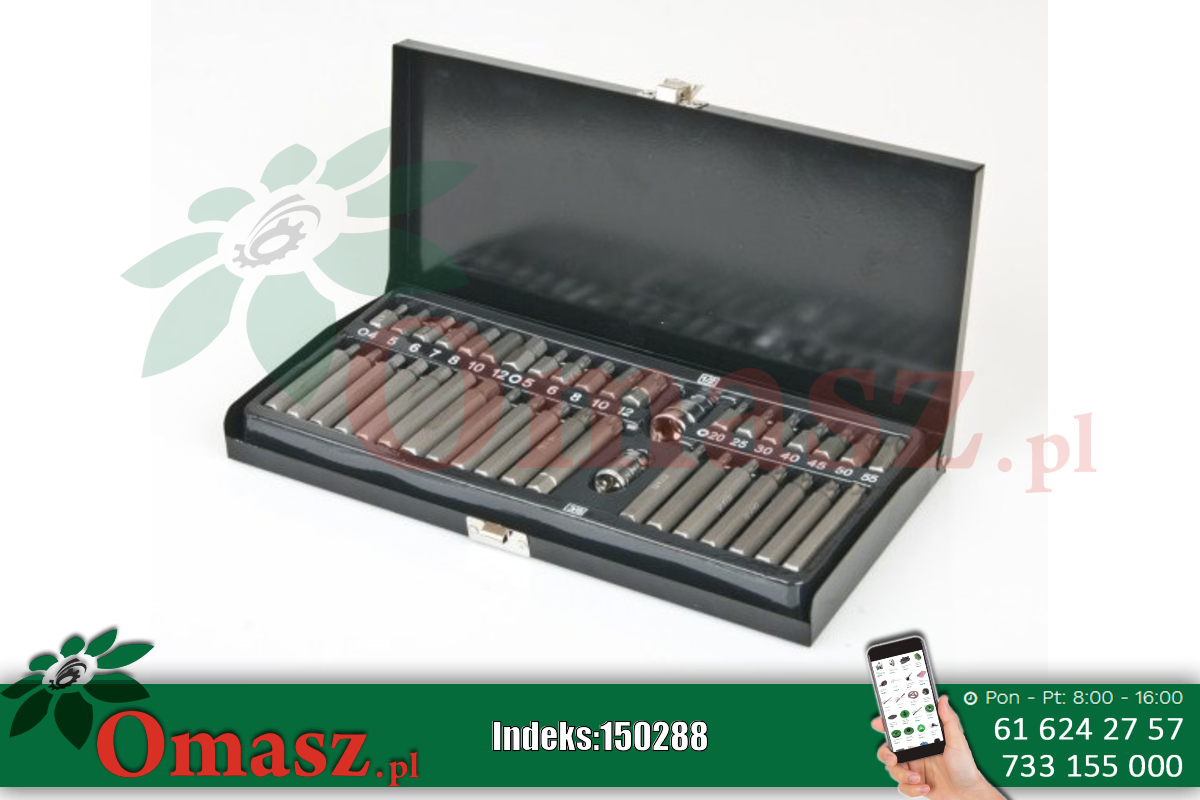 Komplet nasadek 40 szt. Torx Modeco N-54-801