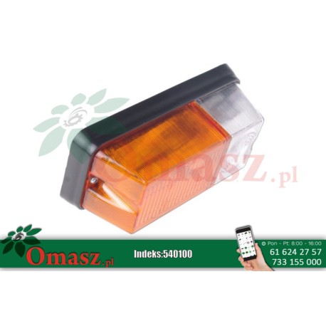 Lampa kierunkowskazu Zetor lewa 60115808