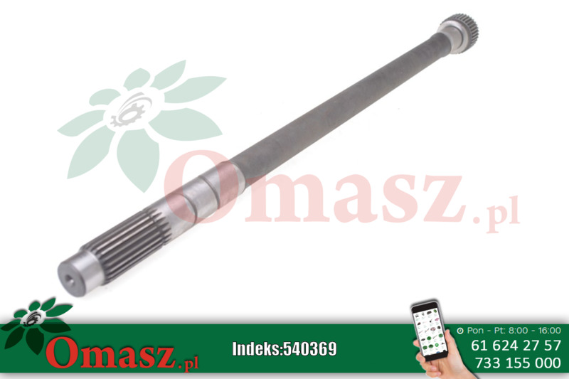 Wałek przekaźnika mocy 1 Zetor 55115999